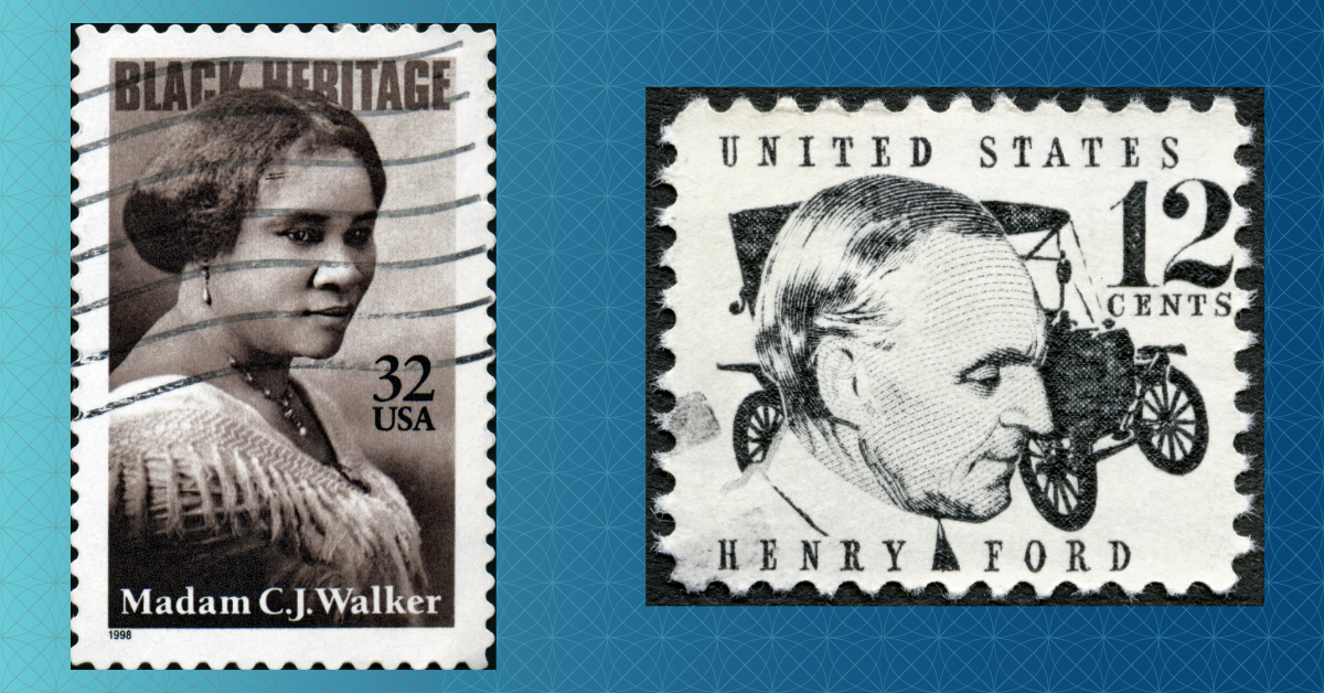Black History Month - Madam CJ Walker and Henry Ford